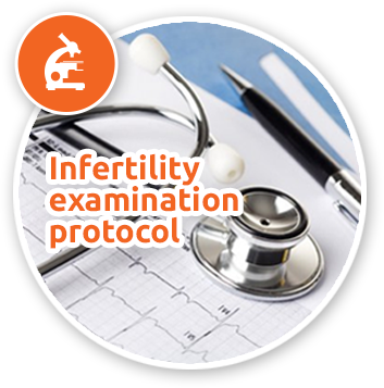 Infertility examination protocol